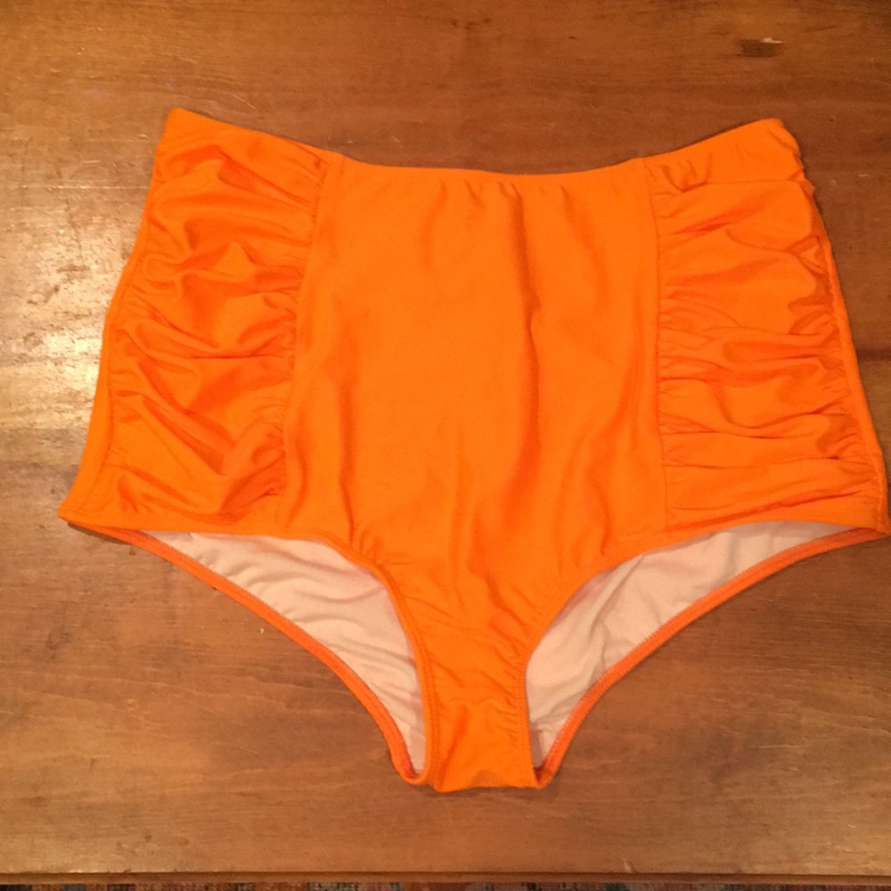 Kortni Jeane Ruched Swim Bottoms
